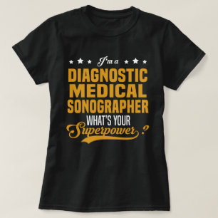 T-shirt Sonographe Médicale de diagnostic