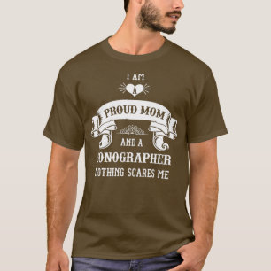 T-shirt Sonographer Maman Fête des mères
