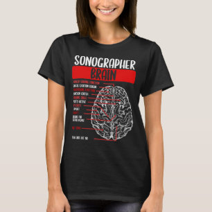 T-shirt Sonographie Technicien Ultrasoung Technicien Songr