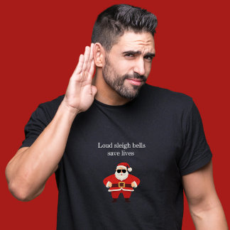 T-shirt Sonores Grelots de Traîneau Sauvent des Vies Moto 