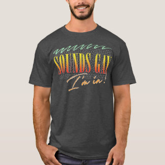T-shirt Sons Gay Im En Style Rétro Design Original 1