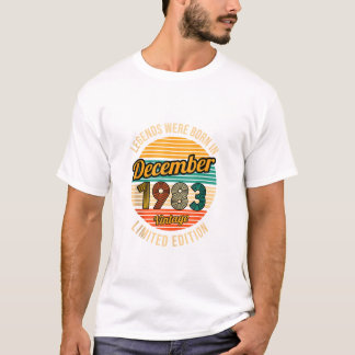 T-shirt sont nés en décembre 1983