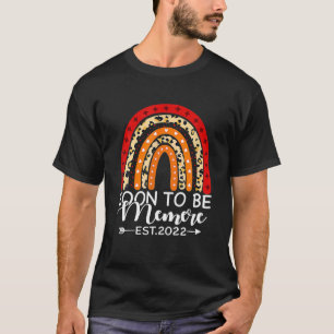 T-shirt Soon To Be Memere Est 2022 Funny Mother's Day Rain
