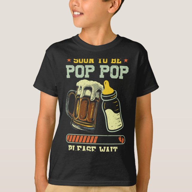 T-shirt Soon To Be P P Est 2025 Pregnancy Announcement  (Devant)