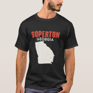 T-shirt Soperton Géorgie USA Etat Amérique Voyage Géorgie