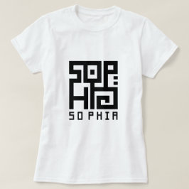 T-shirt Sophia "Sabiduría"