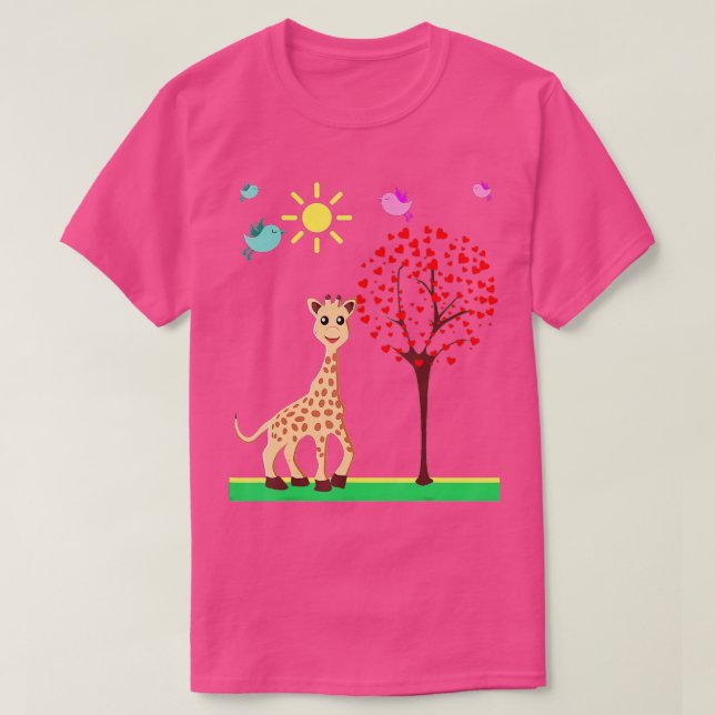 T-shirt Sophie la girafe (Design devant)