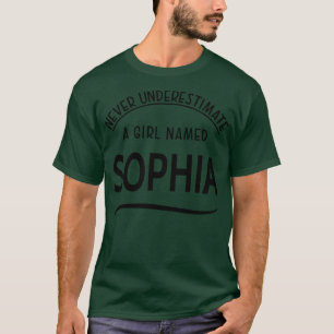 T-shirt SOPHIE NE SOUS-ESTIME JAMAIS UN L NOMMÉ Sophia