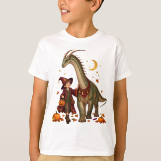 T-shirt Sorcier d'épines & Bajadasaurus Halloween