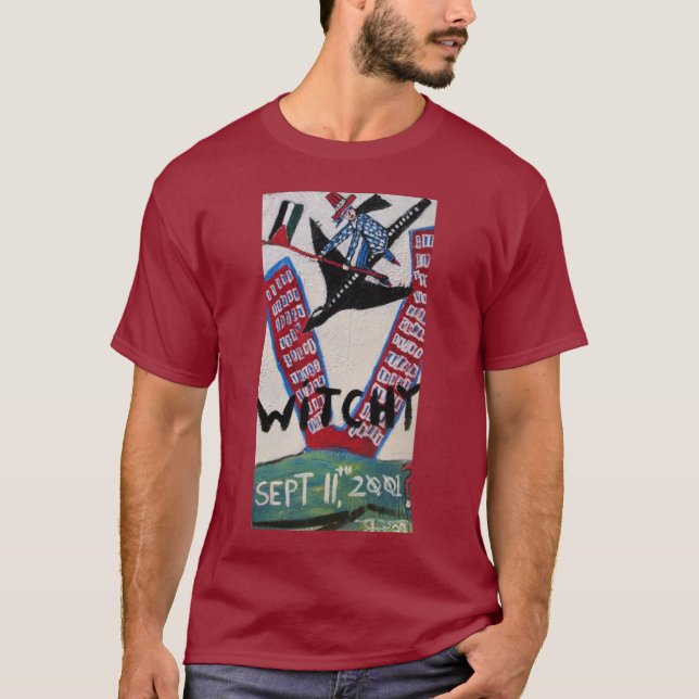 T-SHIRT SORCIÈRE 11 SEPT (Devant)