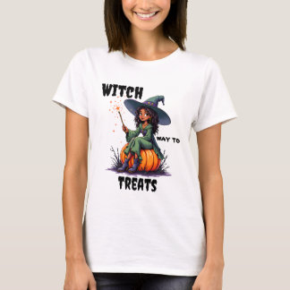 T-shirt Sorcière aux soins ! Halloween