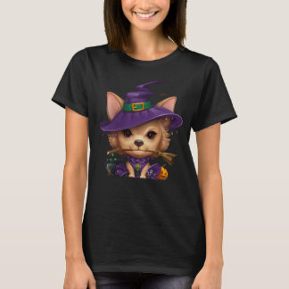 T-shirt sorcière Chihuahua