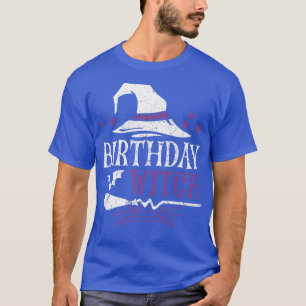T-shirt Sorcière d'anniversaire Halloween 570
