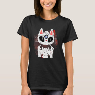 T-shirt Sorcière de chat Spiritualité Païen Et Mysticisme