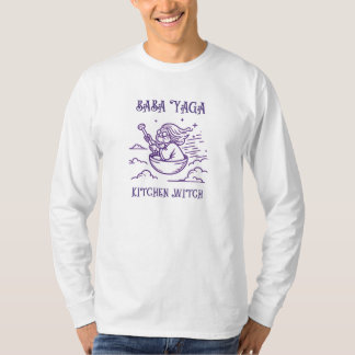 T-shirt Sorcière de cuisine Baba Yaga. Babushka légendaire