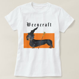 T-shirt Sorcière de teckel de Weencraft drôle
