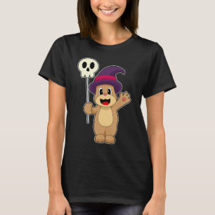 T-shirt Sorcière d'Halloween ours Fantôme