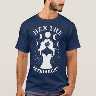 T-shirt Sorcière féministe Combattre Le Patriarcat Hex Le 
