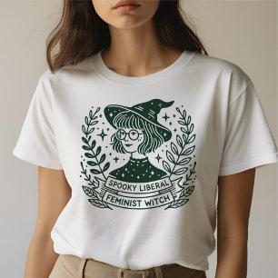 T-shirt Sorcière féministe libérale éffrayante