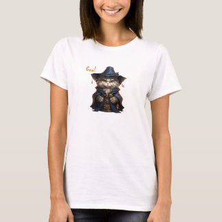 T-shirt sorcière Halloween Boo