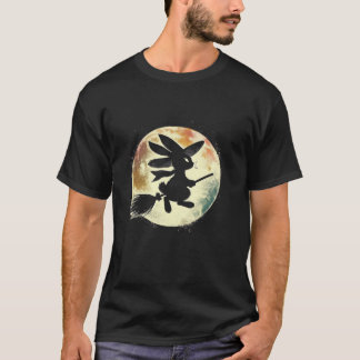 T-shirt Sorcière lapin Déplaisant mignonne sorcière lapin 