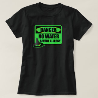 T-shirt Sorcière mauvaise de magicien d'Oz allergique pour