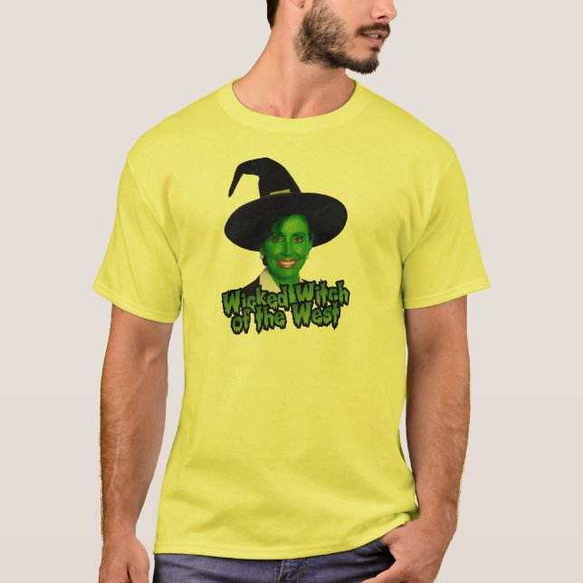 T-shirt Sorcière mauvaise de Pelosi de l'ouest (Devant)