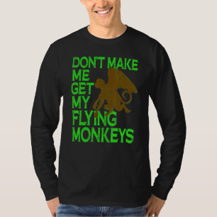 T-shirt Sorcière Méchante Singes Volants Magicien D'Oz Mon