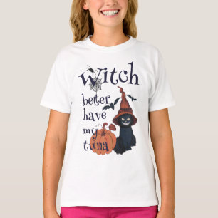 T-shirt Sorcière mieux avoir mon thon