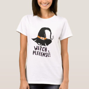 T-shirt Sorcière S'il vous plaît Sorcières Casquette noir 