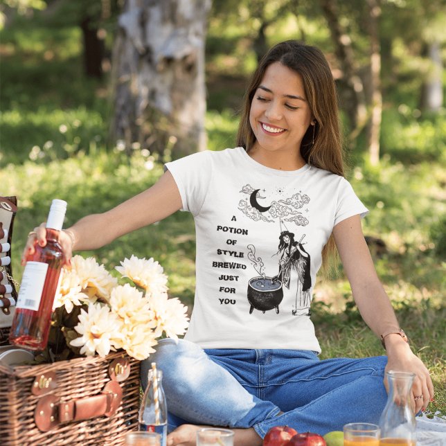 T-shirt Sorcière tirée à la main brasse Tee - shirts - Inc (Créateur téléchargé)