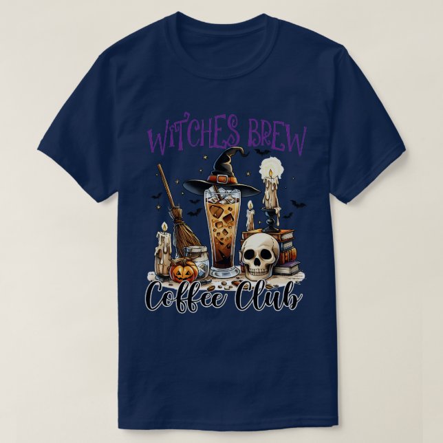 T-shirt Sorcières Brew Coffee Co 1 (Design devant)