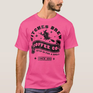 T-shirt Sorcières Brew Coffee Salem 1692 Drôle Halloween a