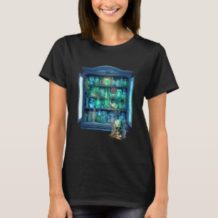 T-shirt Sorcières d'Halloween Apothecaire Éffrayants Spell