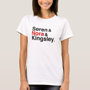 T-shirt Søren et Nora et Kingsley