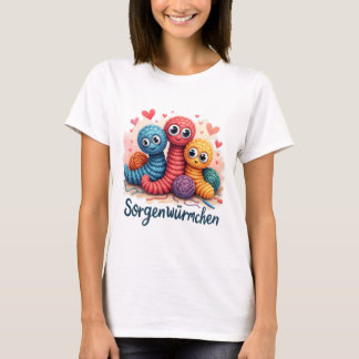 T-shirt Sorgenwürmchen - vers préoccupants