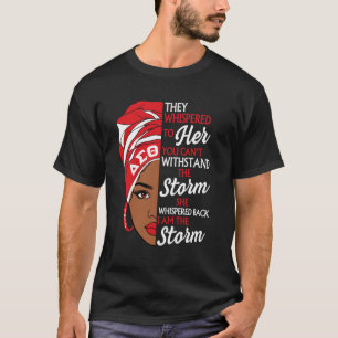 T-shirt Sororité Delta Sigma Theta, Mois de l'histoire noi