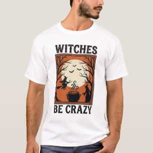 T-shirt Sorses Sois Fou Conception De Chemise De Halloween