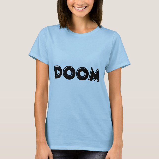T-shirt Sort malheureux (Devant)