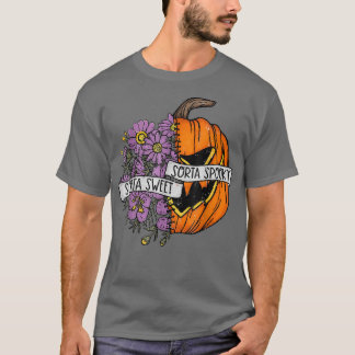 T-shirt Sorta Sweet Sorta Éffrayant Funny Hallowen Citroui