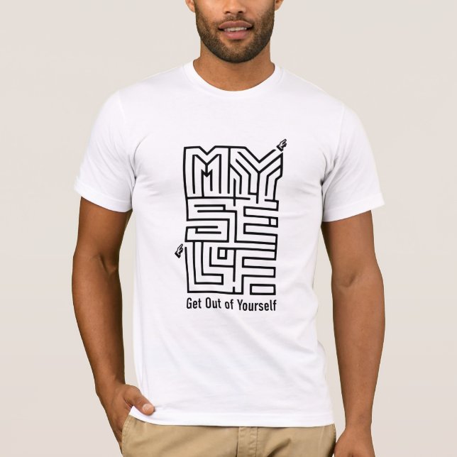 T-shirt Sortez de vous-même (Devant)