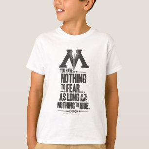 T-shirt Sortilège Harry Potter   Propagande du Ministère d