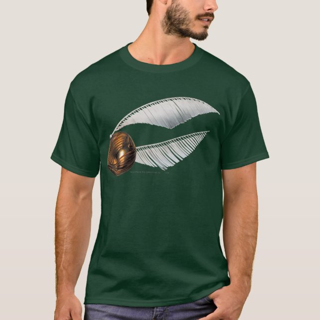 T-shirt Sortilège Harry Potter | Vif d'or (Devant)