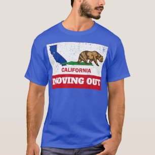T-shirt Sortir de la Californie République Exode drôle Dém