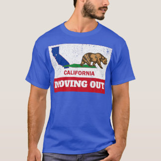 T-shirt Sortir de la Californie République Exode drôle Dém