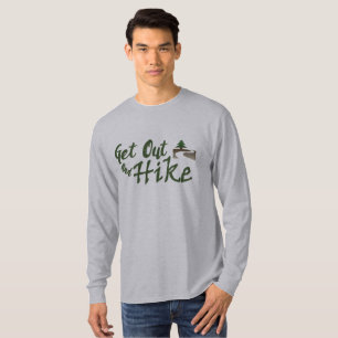T-shirt Sortir et faire de la randonnée