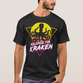 T-shirt Sortir Kraken Funny Octopus Mer Mythologique