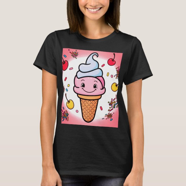 T-Shirt Sorvetão "Delícia Doce" (Devant)