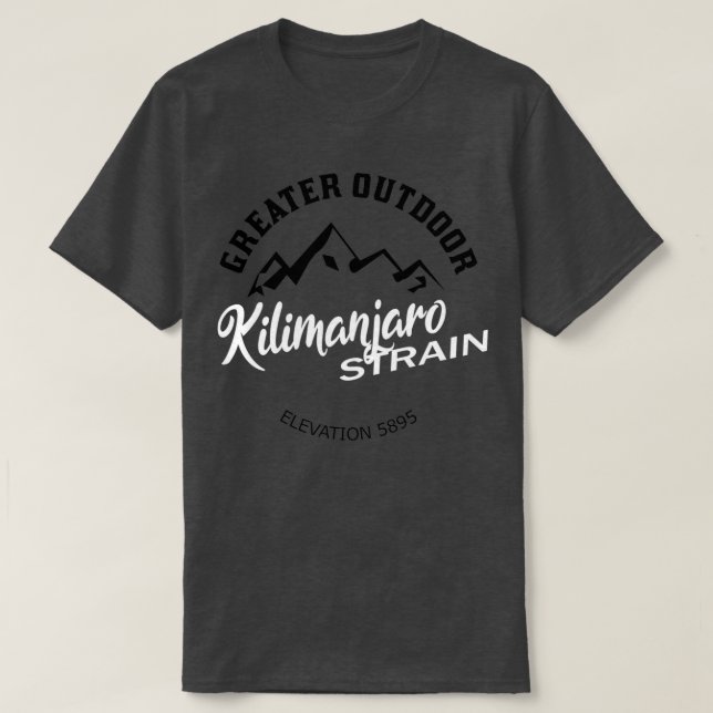 T-shirt souche du Kilimandjaro (Design devant)
