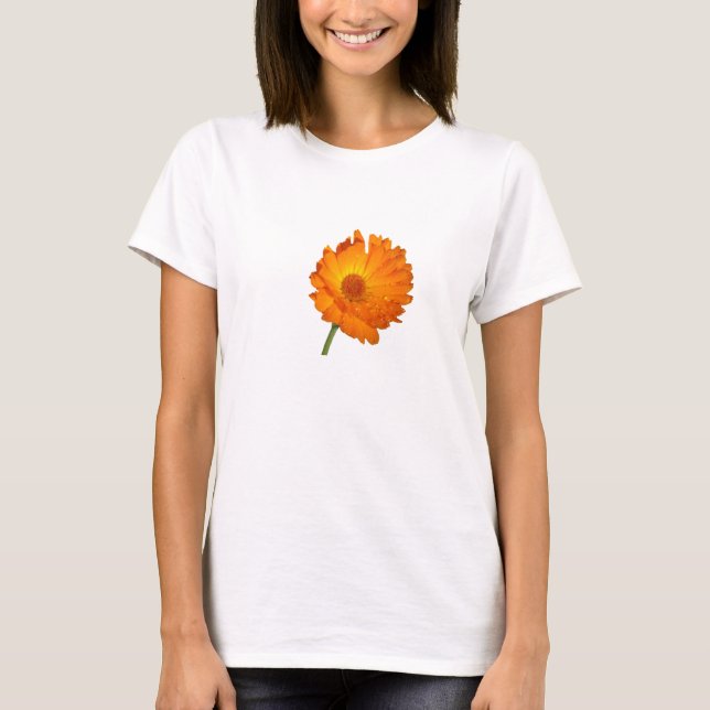 T-shirt - Souci sur tige courte (Devant)